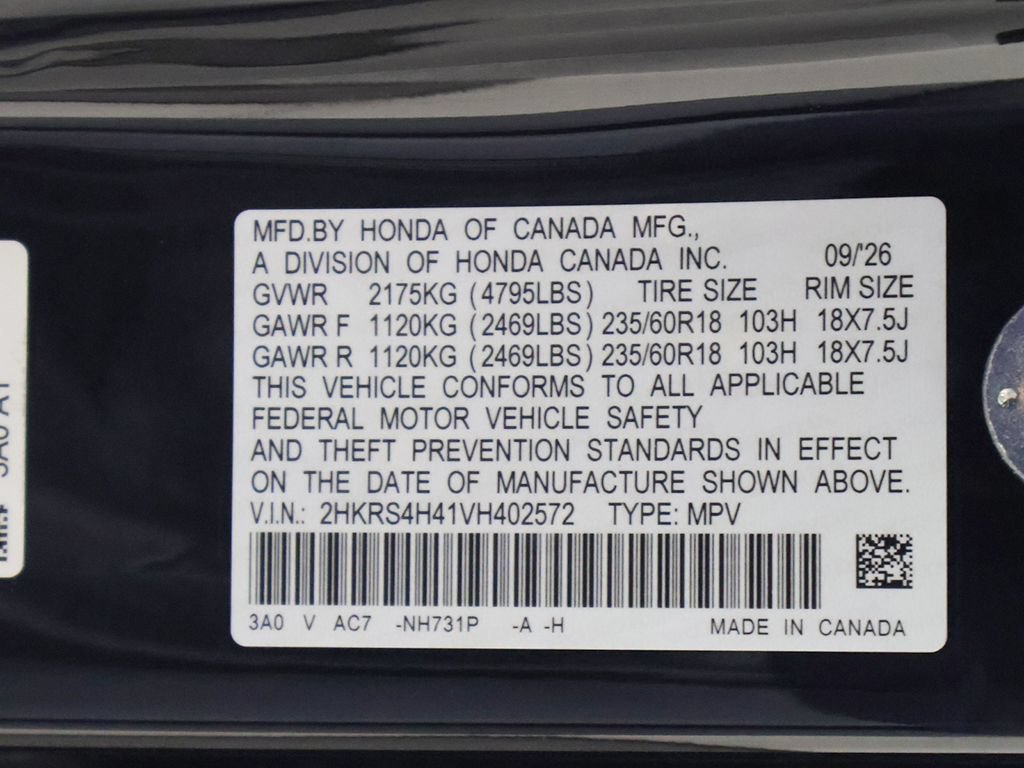 New 2027 Honda CR-V EX image 25