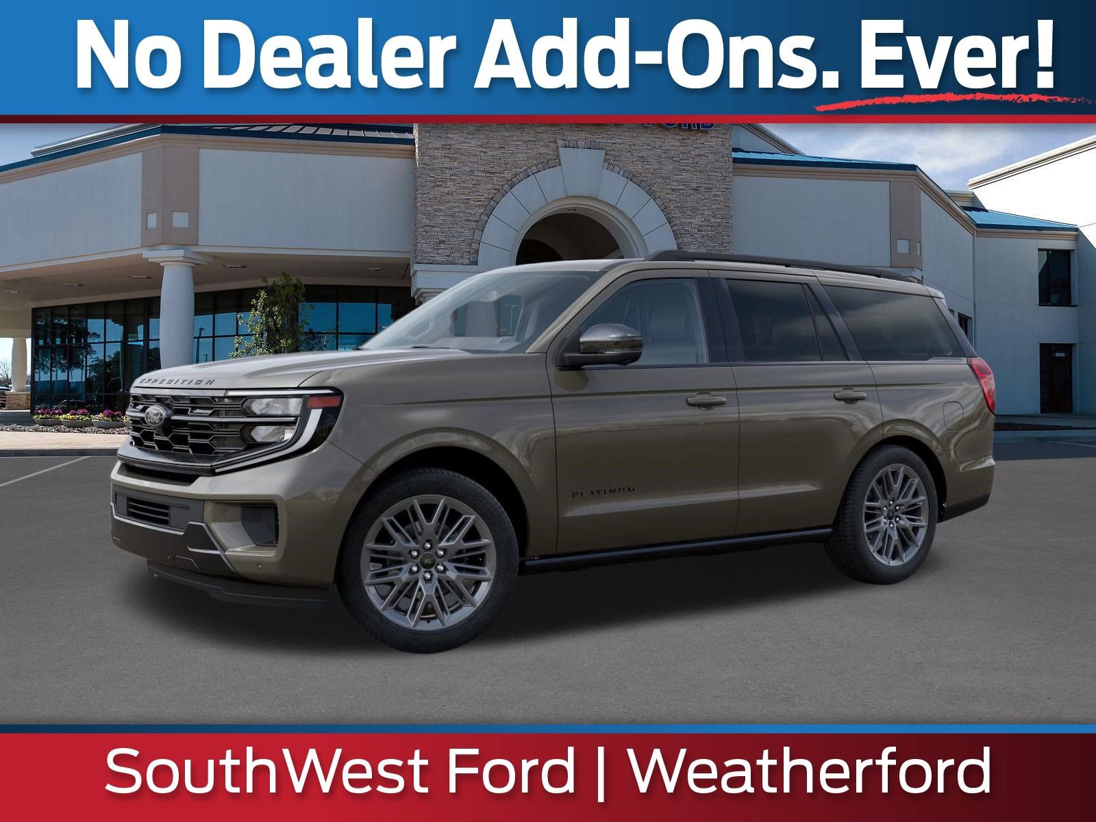 New 2027 Ford Expedition Platinum w/ Stealth Appearance Package