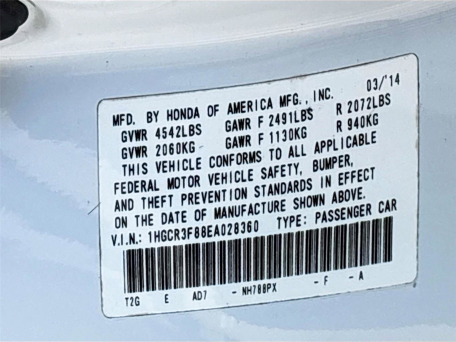 Used 2014 Honda Accord EX-L image 32