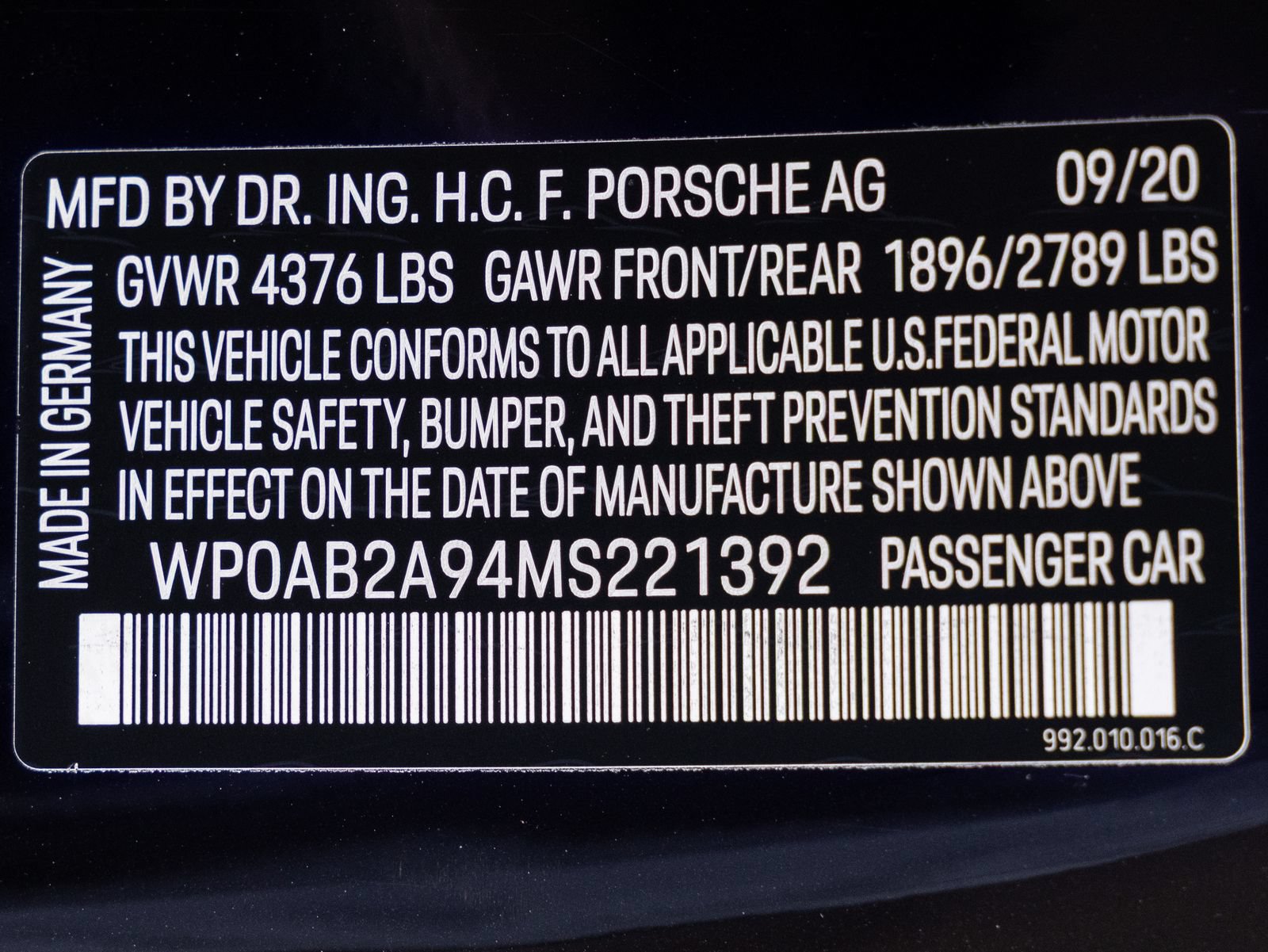 Certified 2021 Porsche 911 Carrera S RWD image 33