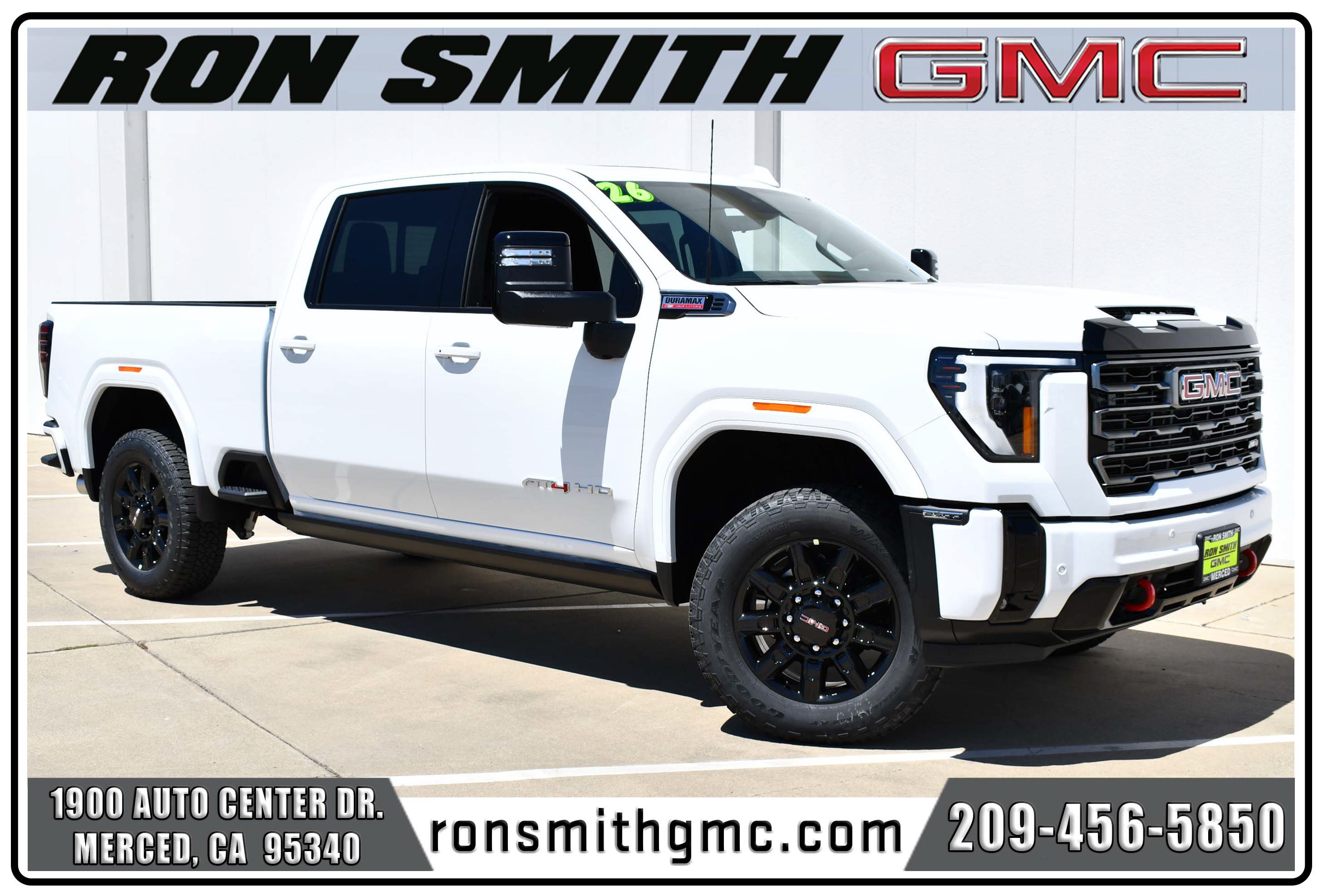 New 2026 GMC Sierra 2500 AT4 w/ AT4 Premium Plus Package