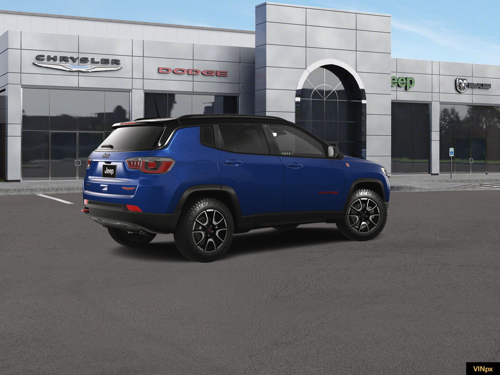 New 2026 Jeep Compass Trailhawk w/ Sun, Sound & Navigation Group AWD/4WD image 8