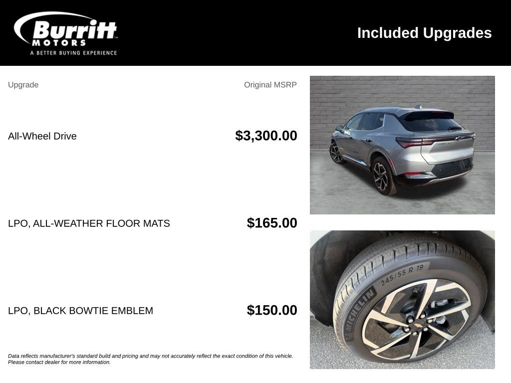 Used 2024 Chevrolet Equinox EV LT AWD/4WD image 3