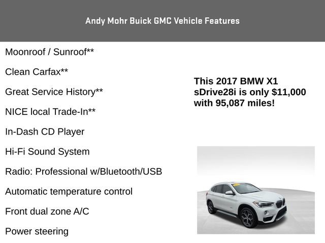 Used 2017 BMW X1 sDrive28i image 4