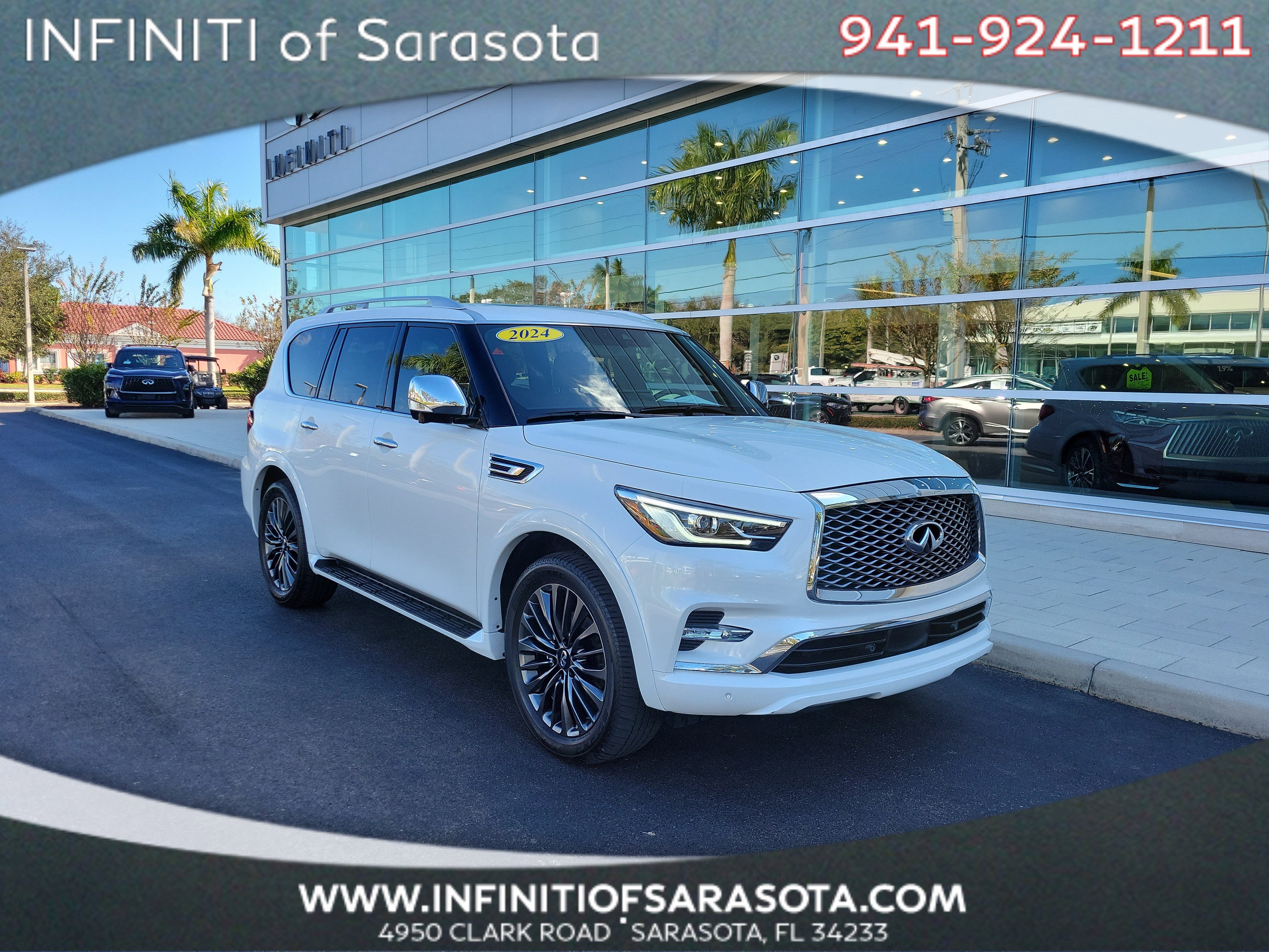Certified 2024 INFINITI QX80 Sensory w/ Cargo Package