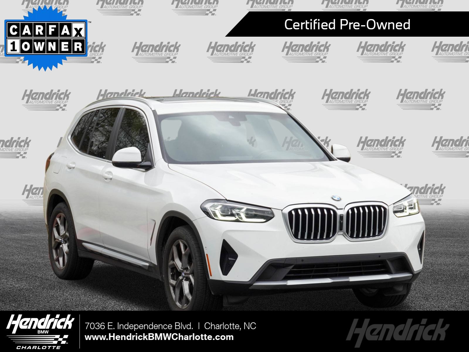 Certified 2023 BMW X3 sDrive30i w/ Convenience Package RWD image 1