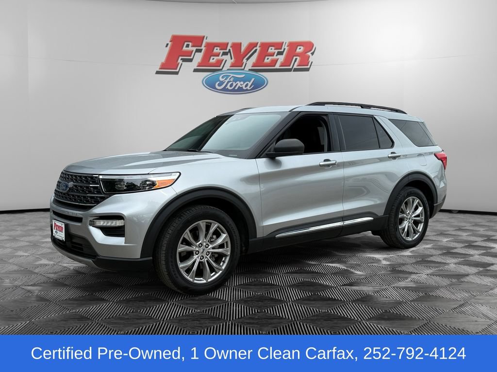 Certified 2020 Ford Explorer XLT w/ Equipment Group 202A RWD image 1