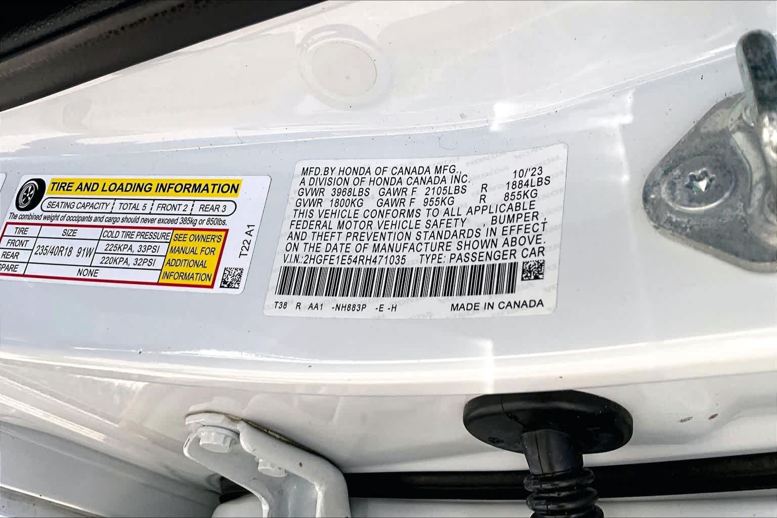 Used 2024 Honda Civic Si image 34