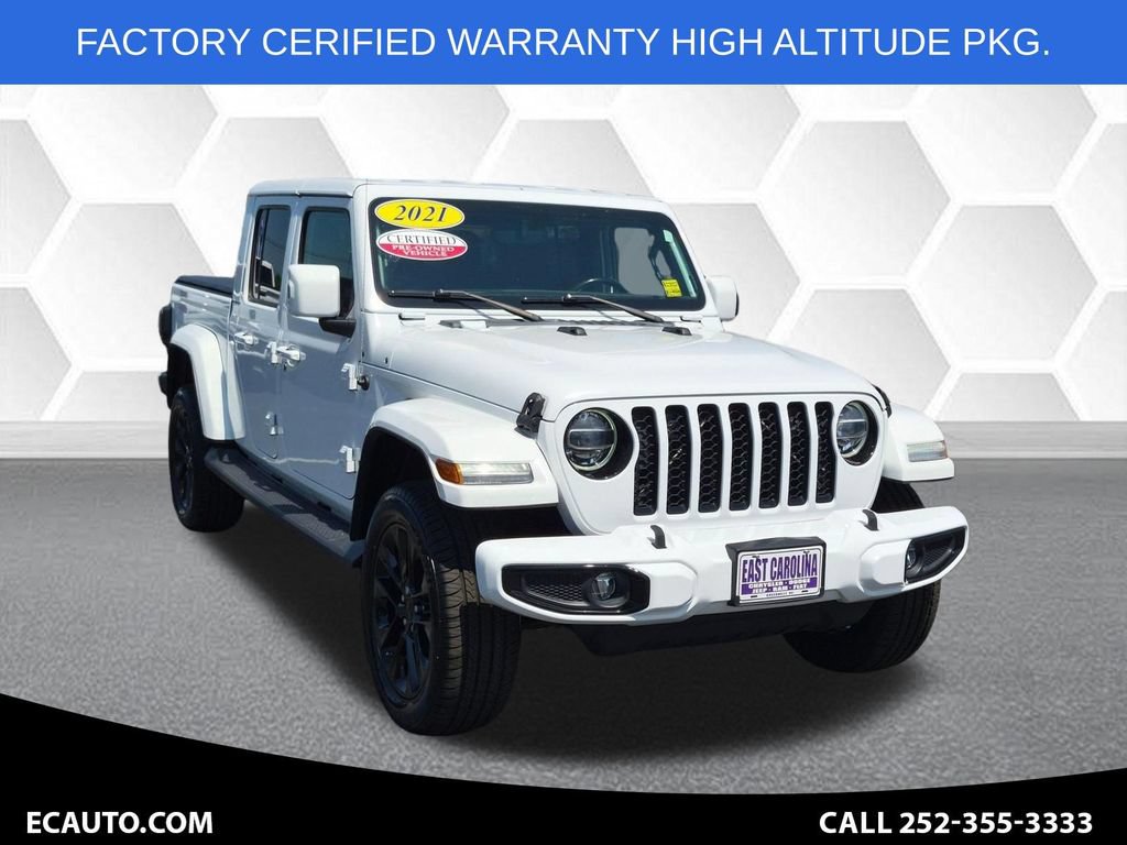 Certified 2021 Jeep Gladiator Overland