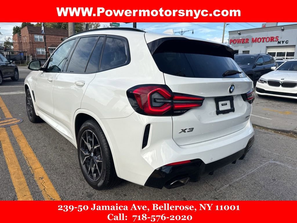 Used 2022 BMW X3 xDrive30i w/ M Sport Package image 3