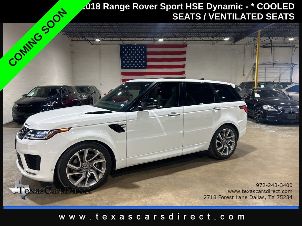 Used 2018 Land Rover Range Rover Sport HSE Dynamic AWD/4WD image 1