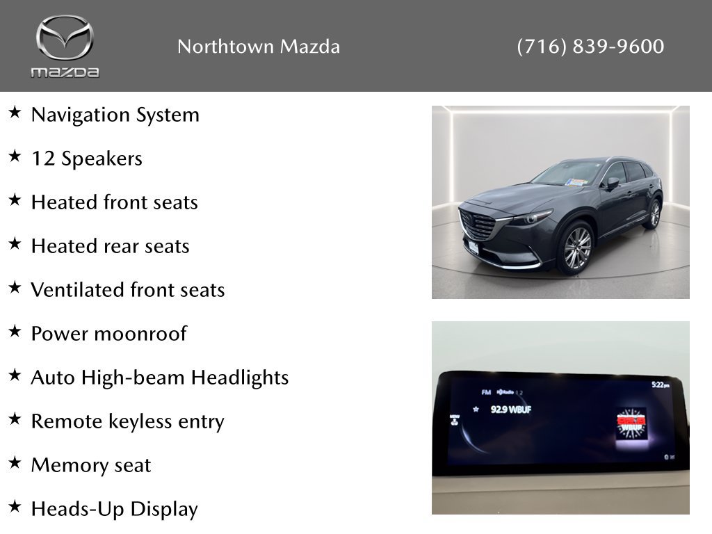 Certified 2021 MAZDA CX-9 Signature AWD/4WD image 2