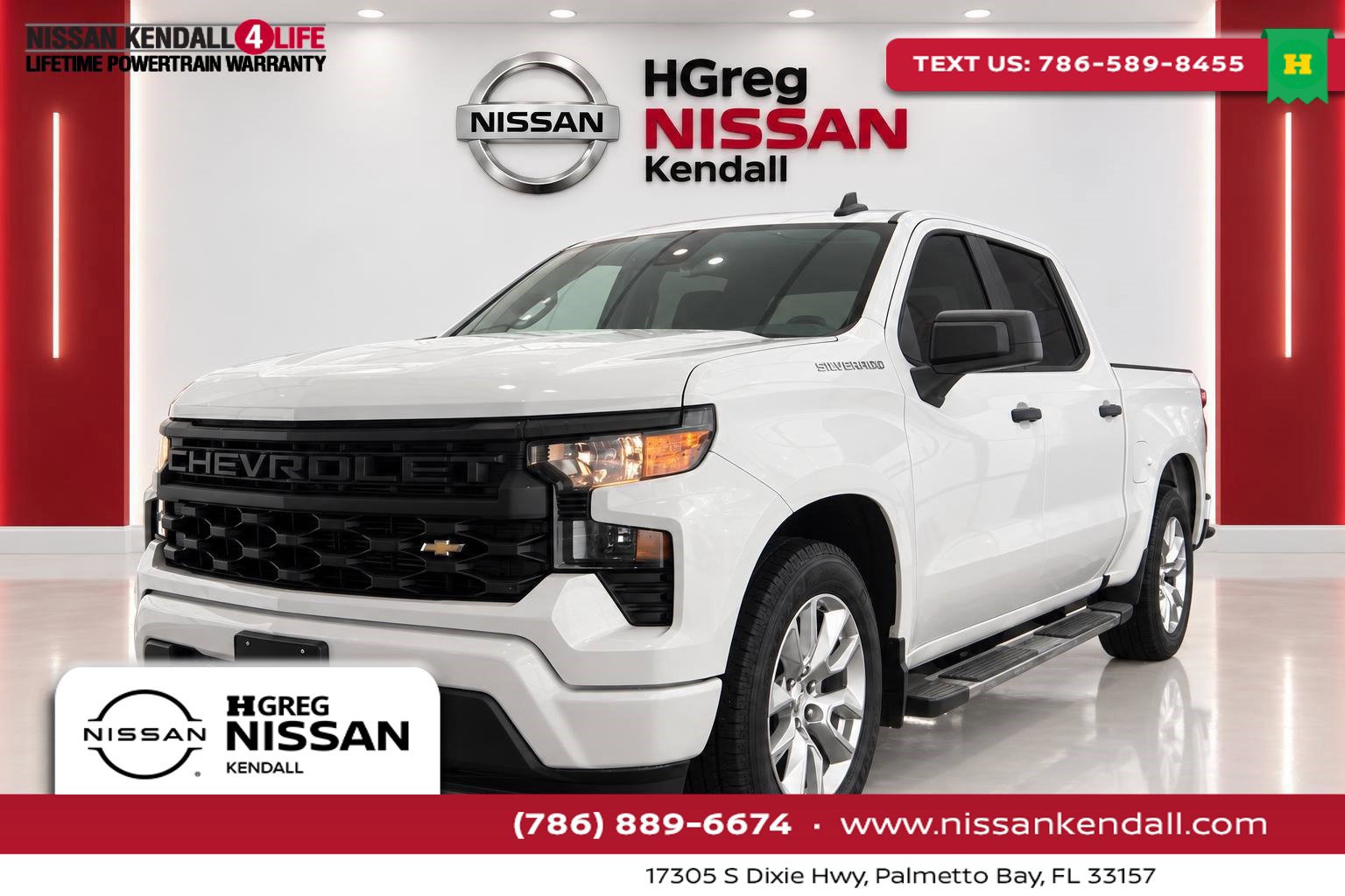 Used 2023 Chevrolet Silverado 1500 Custom RWD image 1