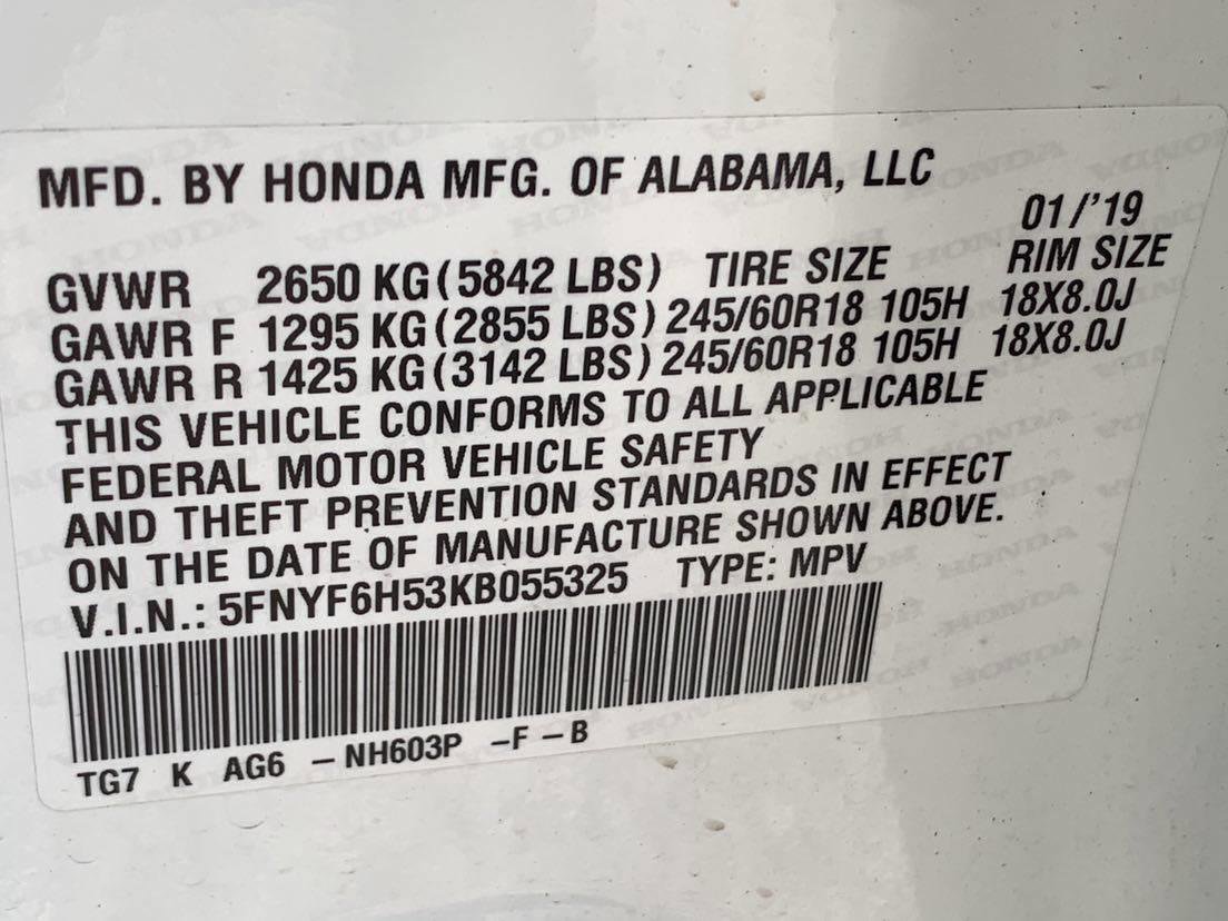 Used 2019 Honda Pilot EX-L image 50