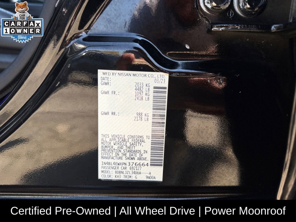 Certified 2023 Nissan Altima 2.5 SL image 24