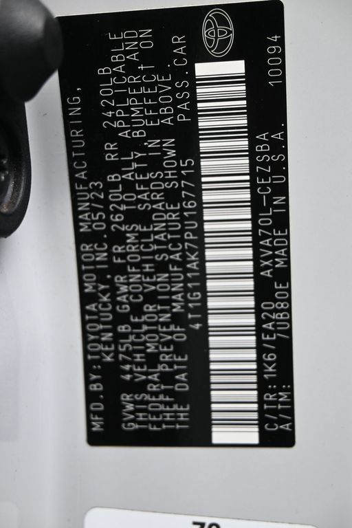 Used 2023 Toyota Camry SE FWD image 27