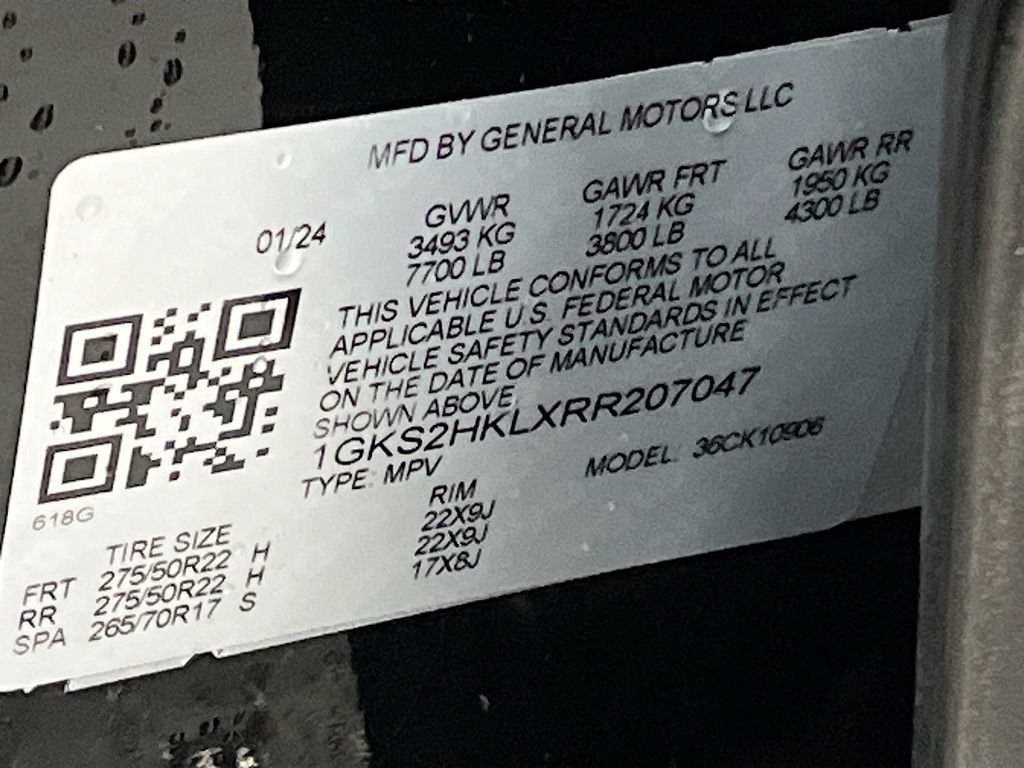 Used 2024 GMC Yukon XL AT4 w/ Technology Package image 35