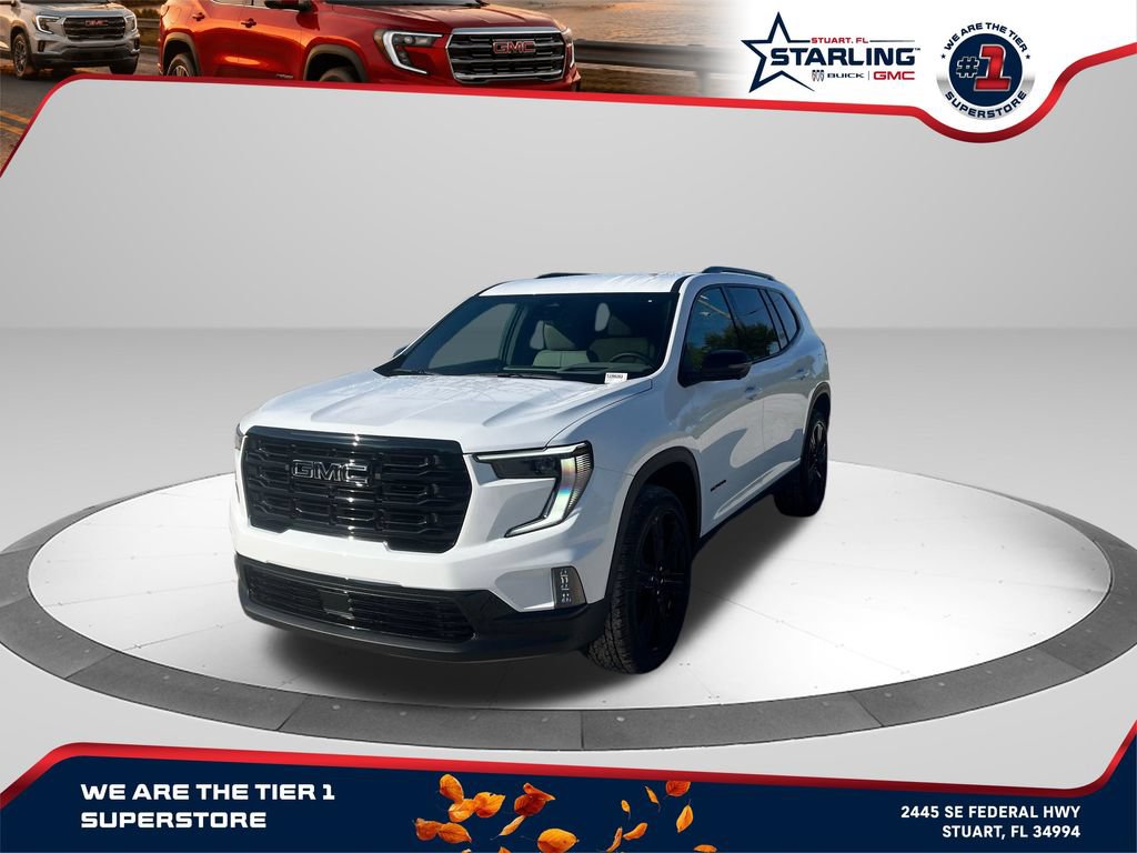 New 2026 GMC Acadia Elevation w/ Black Edition FWD 360° Tour