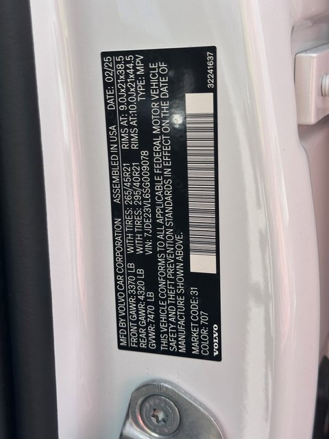 New 2025 Volvo EX90 Ultra image 31