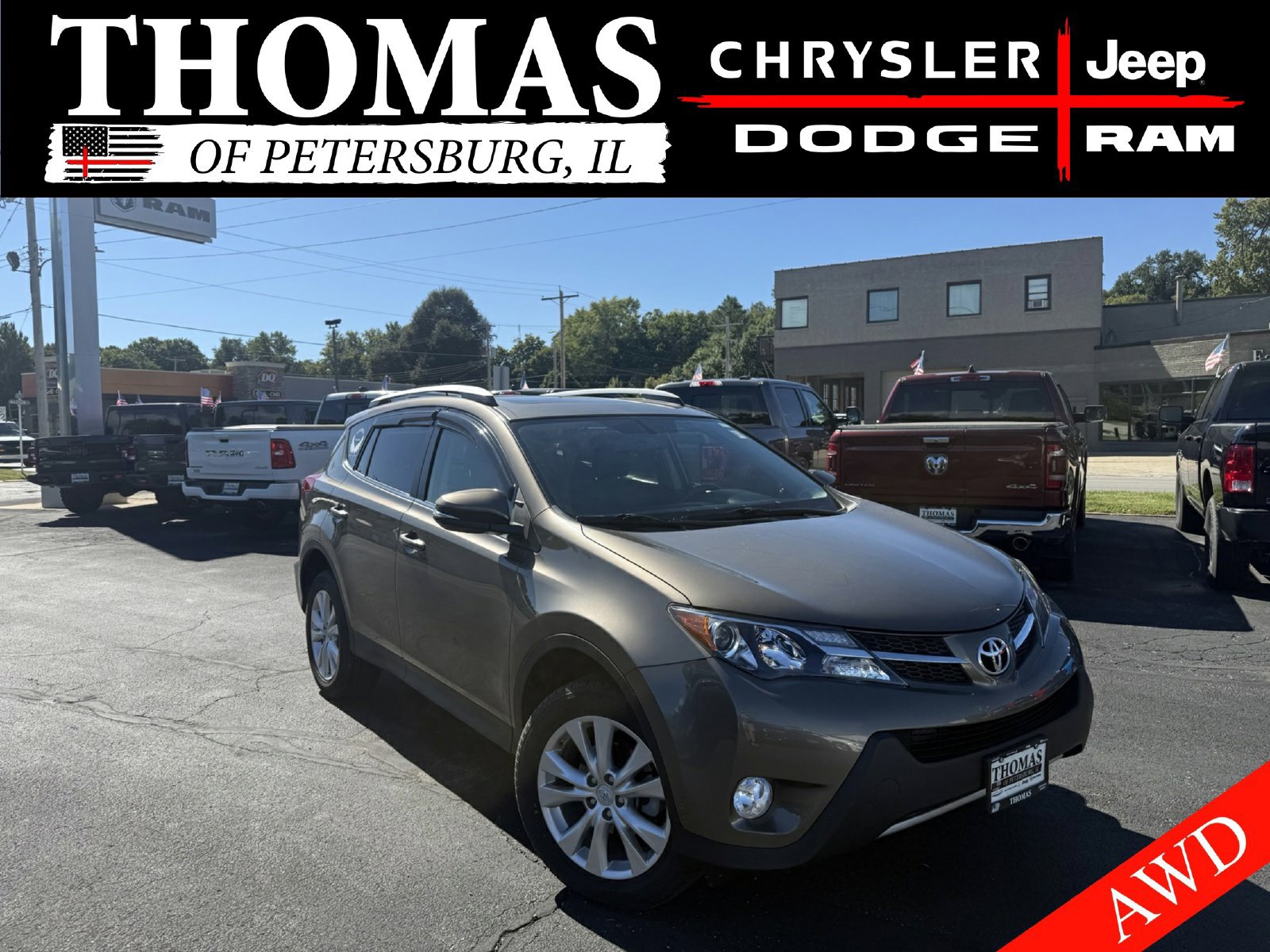 Used 2015 Toyota RAV4 Limited AWD/4WD image 1