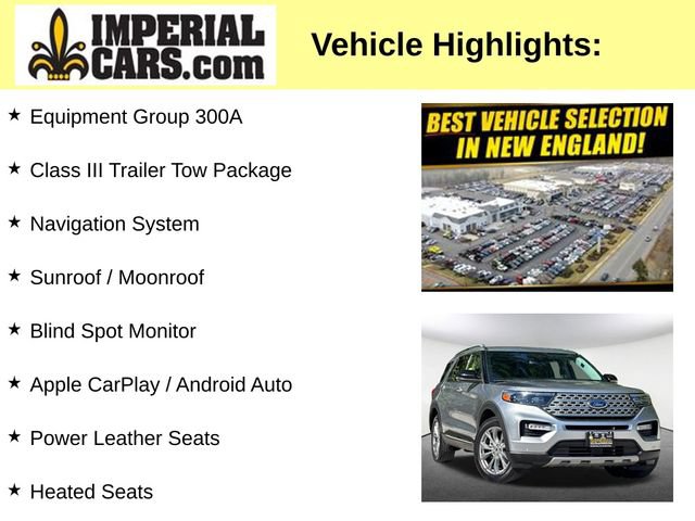 Used 2021 Ford Explorer Limited w/ Class III Trailer Tow Package AWD/4WD image 8
