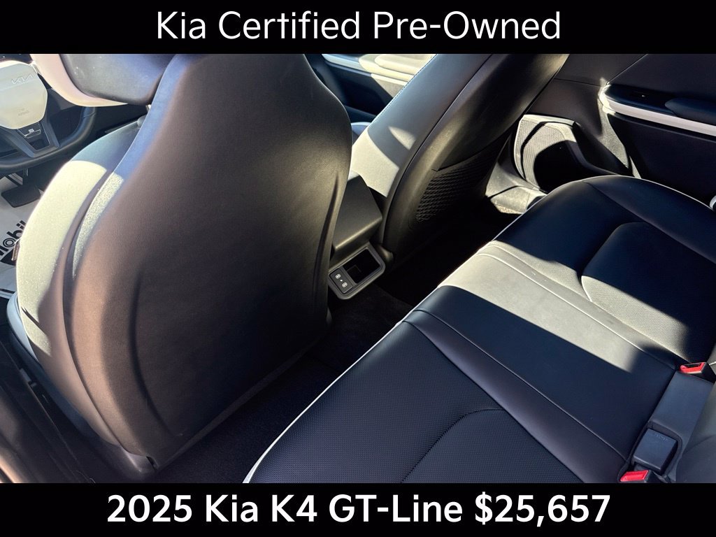 Certified 2025 Kia K4 GT-Line w/ GT-Line Premium Package FWD image 16
