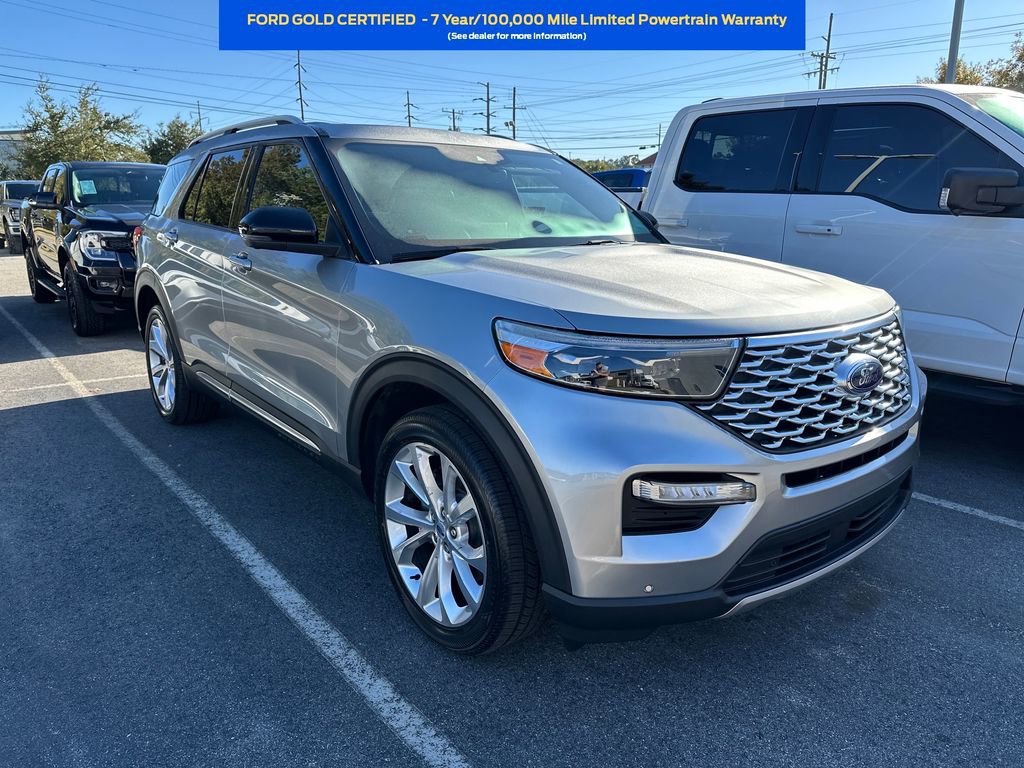 Certified 2022 Ford Explorer Platinum w/ Technology Package