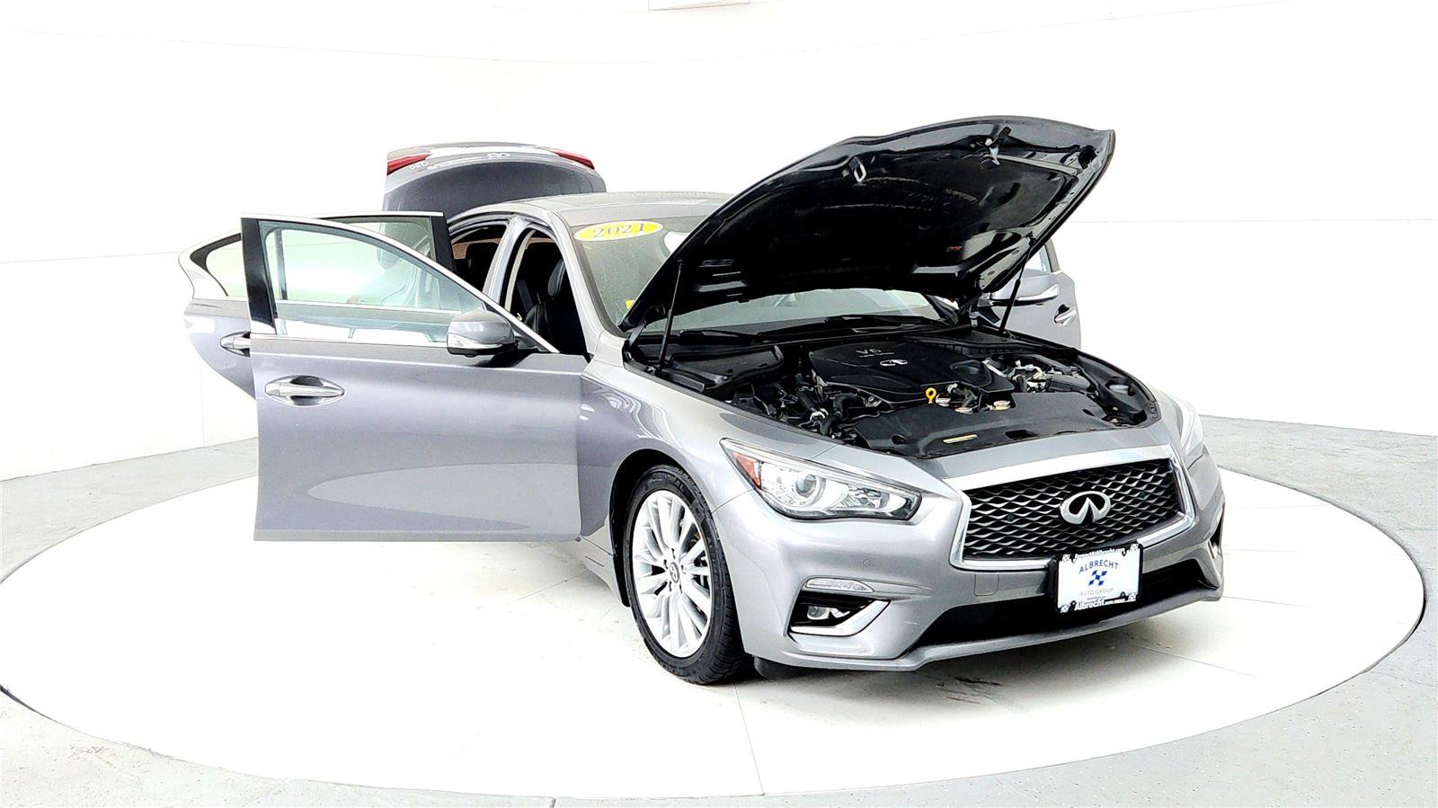 Used 2021 INFINITI Q50 Luxe w/ Seat & Sound Package image 9