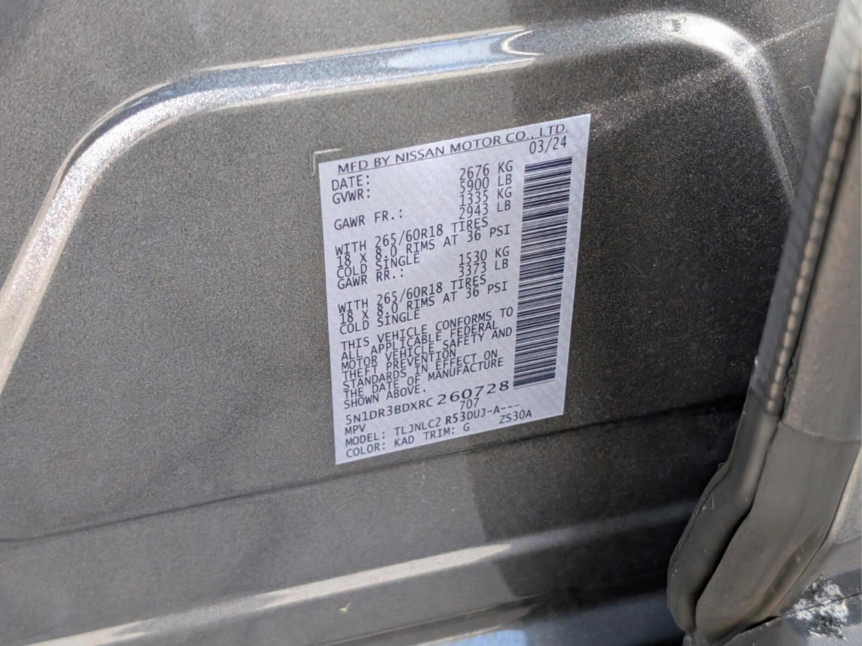 Used 2024 Nissan Pathfinder Rock Creek image 32