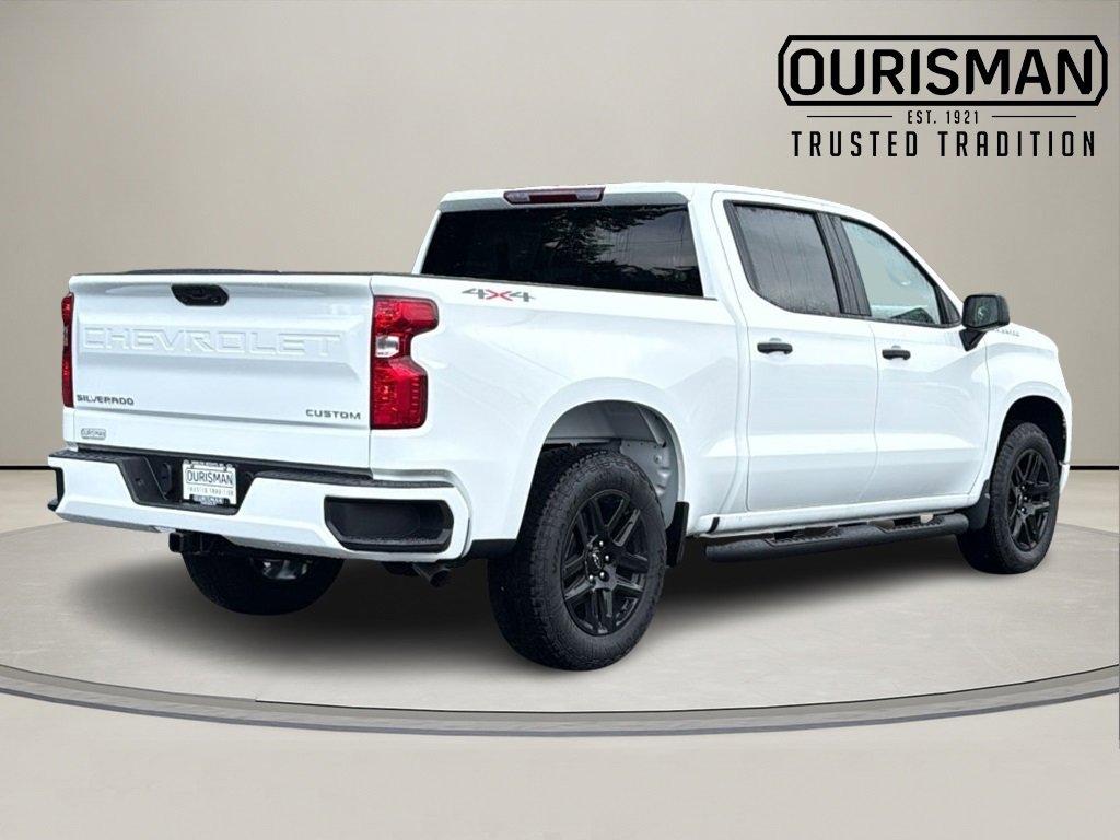 New 2026 Chevrolet Silverado 1500 Custom w/ Turbomax Blackout Package image 3