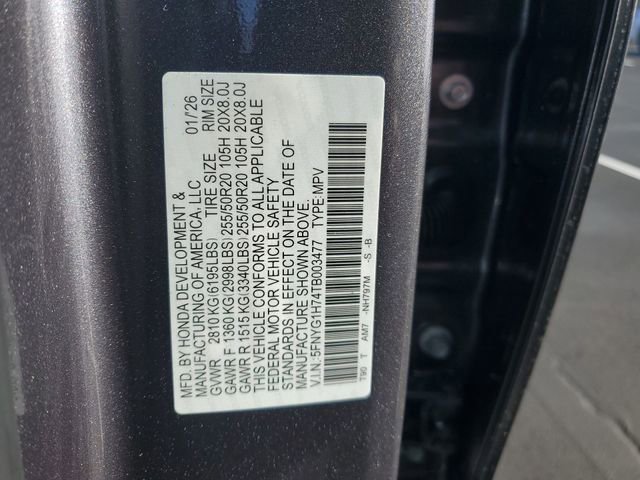 New 2026 Honda Pilot Touring image 43