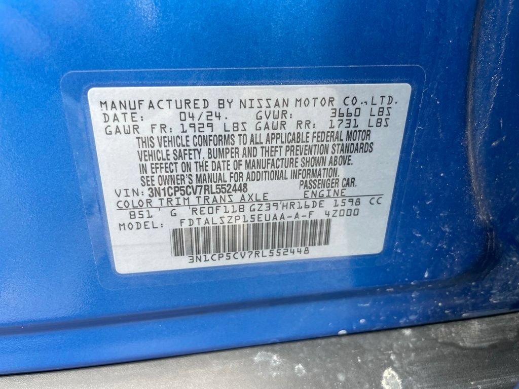 Used 2024 Nissan Kicks SV FWD image 31