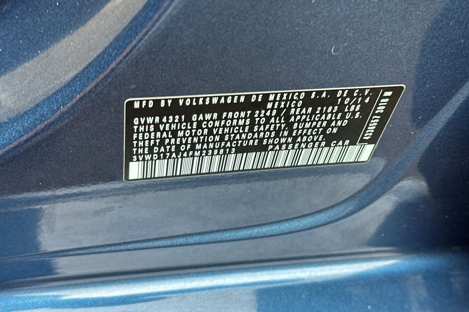 Used 2015 Volkswagen Jetta SE image 33