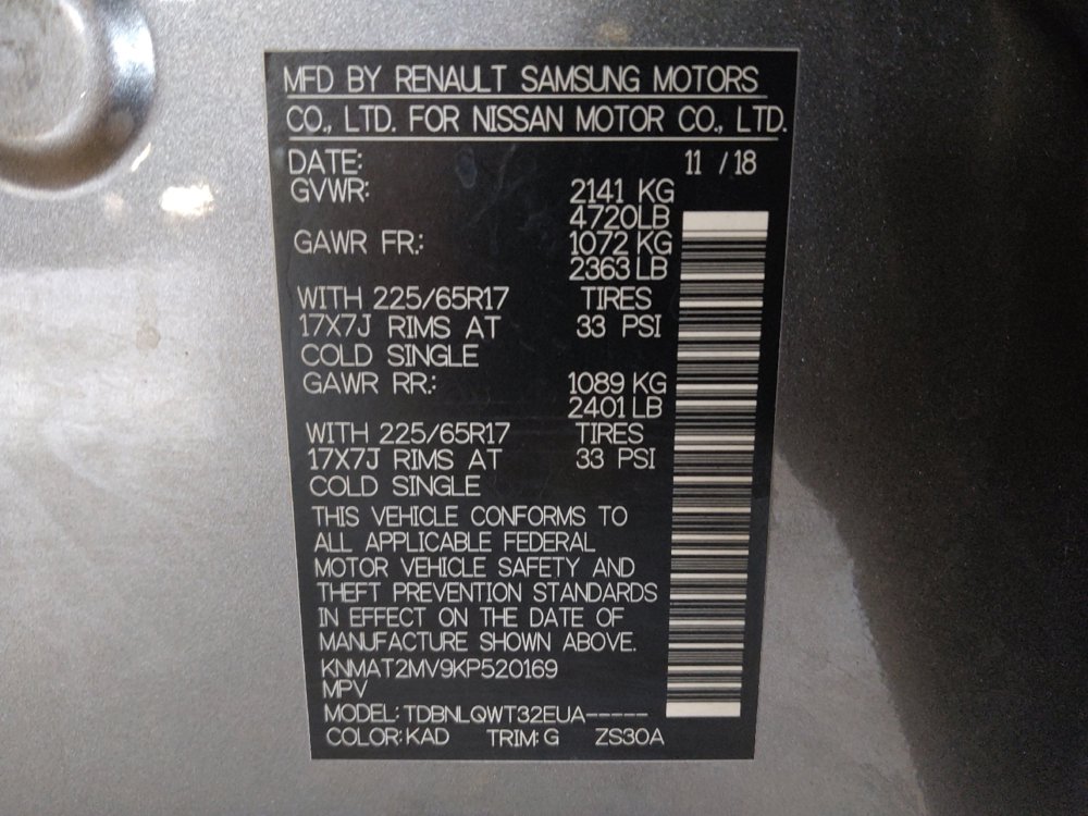Used 2019 Nissan Rogue SV AWD/4WD image 33