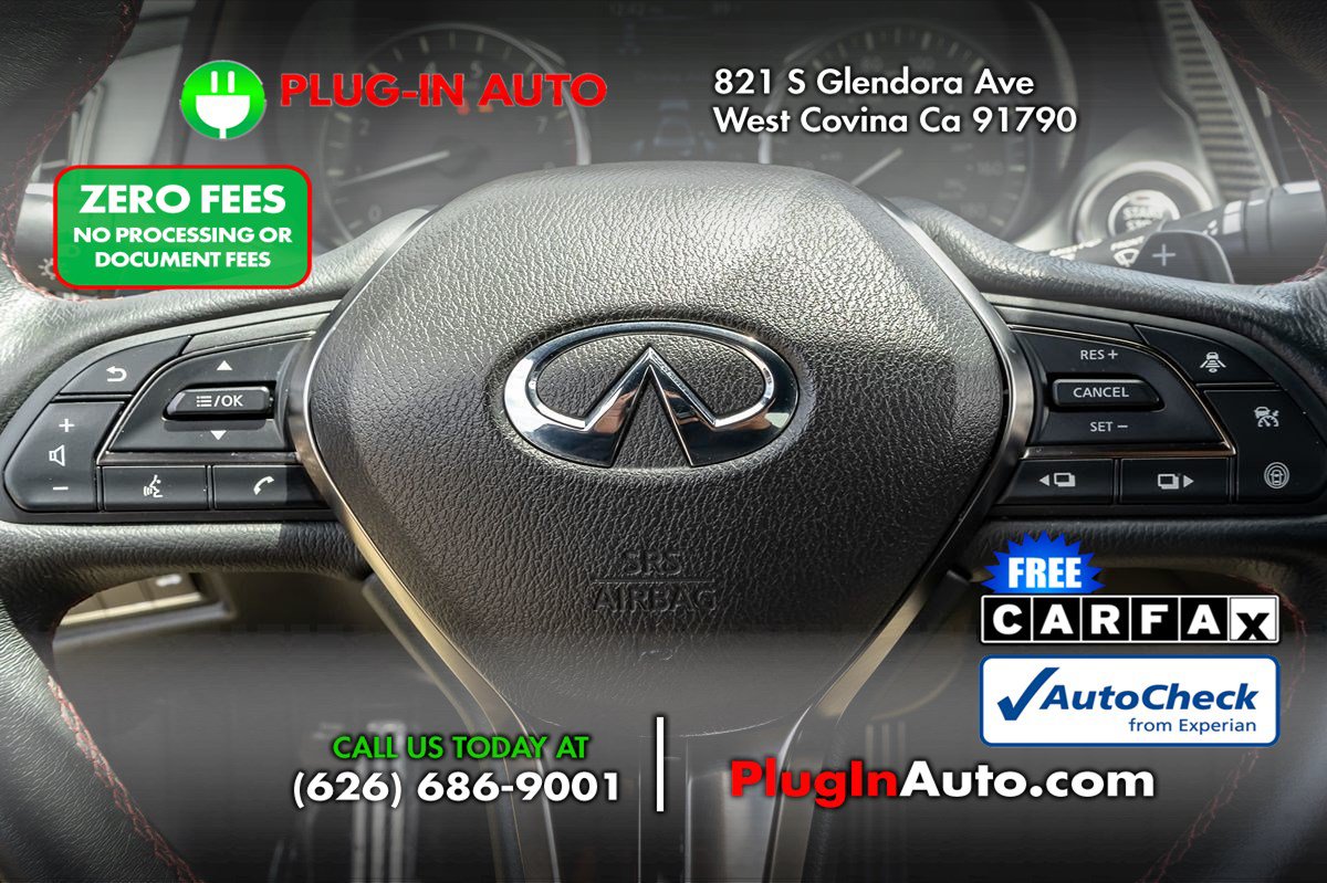Used 2022 INFINITI Q60 Red Sport 400 w/ Cargo Package RWD image 20
