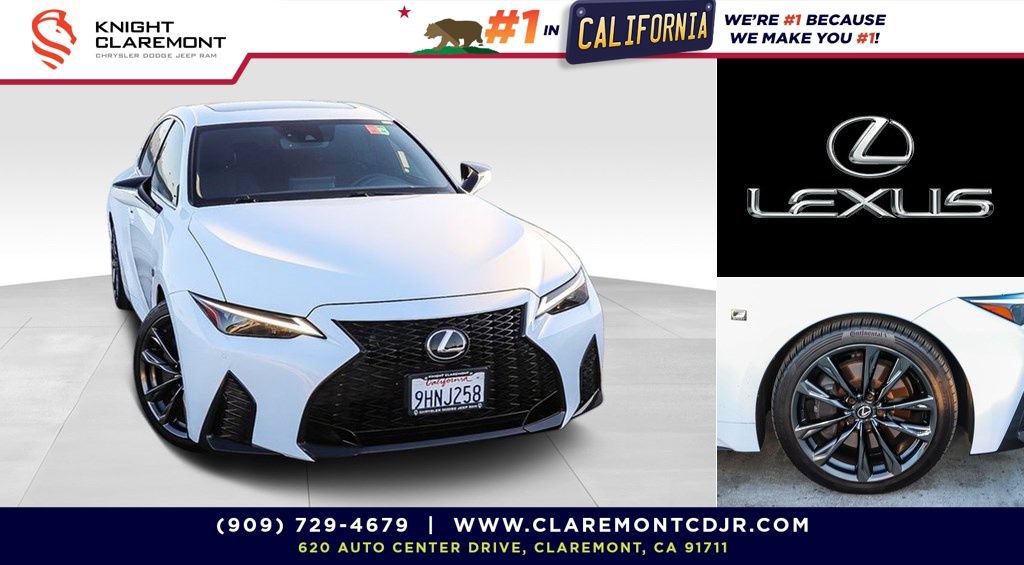 Used 2023 Lexus IS 350 F Sport w/ Accessory Package RWD image 1