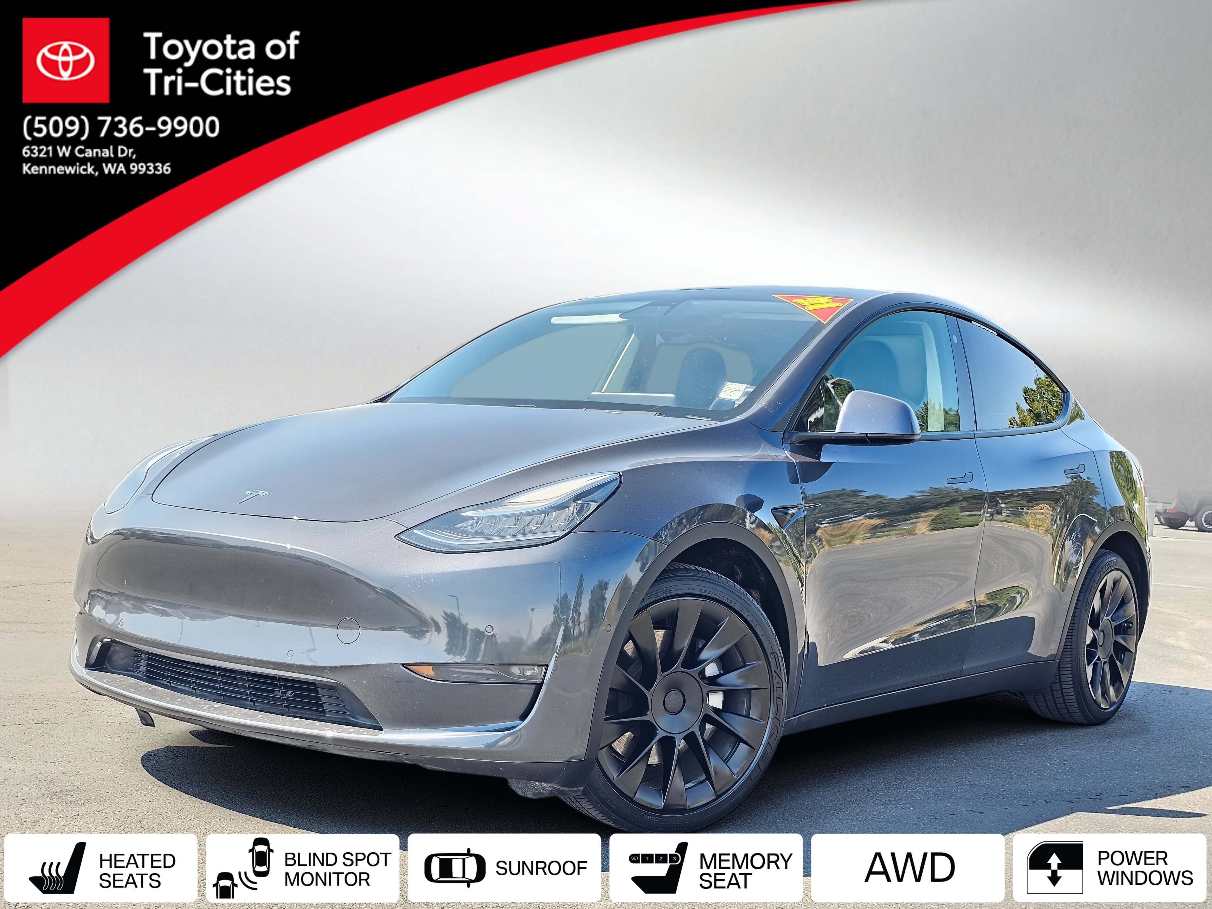 Used 2021 Tesla Model Y Long Range AWD/4WD video 1