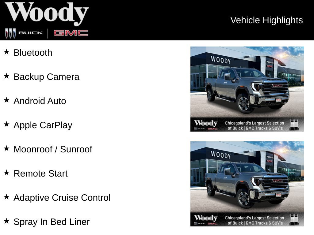 New 2026 GMC Sierra 2500 SLT w/ SLT Premium Package AWD/4WD image 3