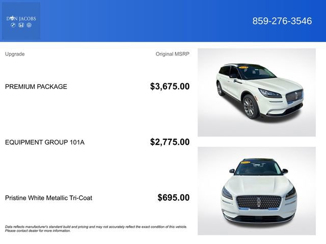 Used 2022 Lincoln Corsair FWD w/ Premium Package image 5