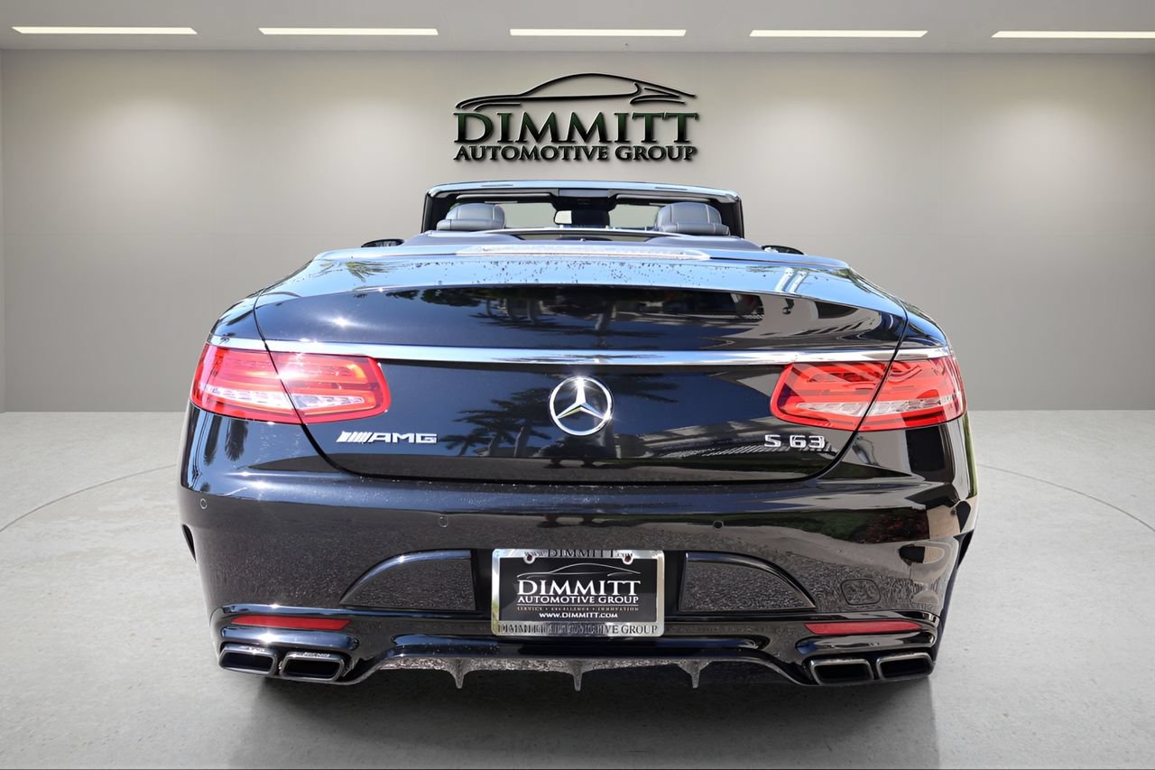 Used 2017 Mercedes-Benz S 63 AMG 4MATIC Cabriolet image 5