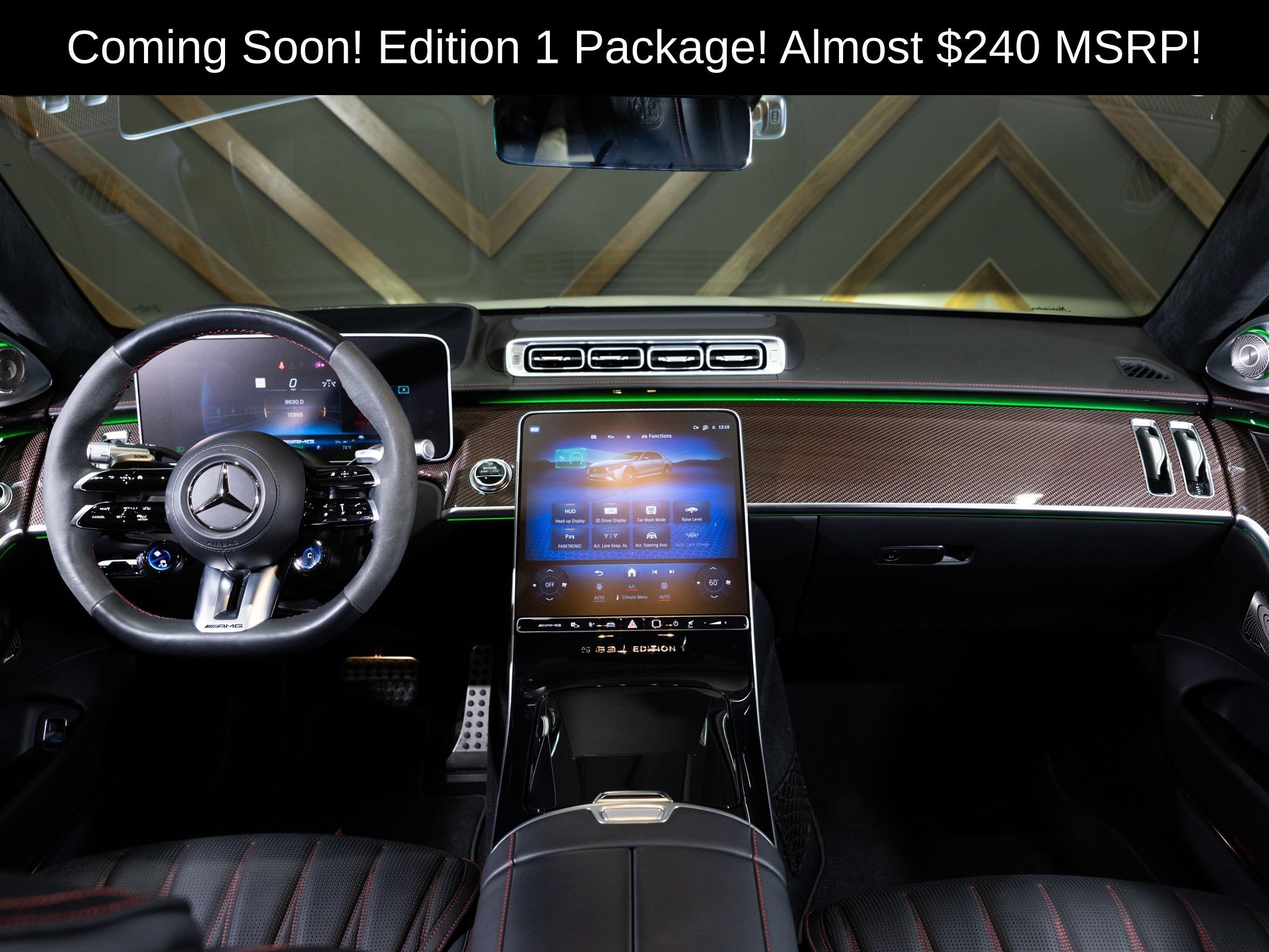 Used 2024 Mercedes-Benz S 63 AMG S w/ Carbon Fiber Exterior Package image 4
