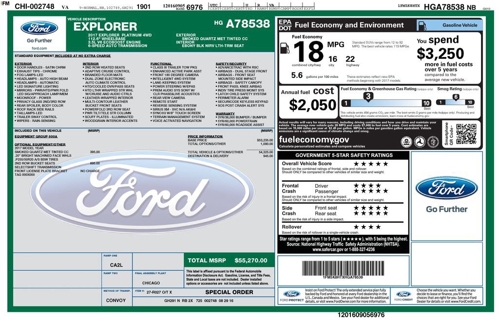 Used 2017 Ford Explorer Platinum image 6