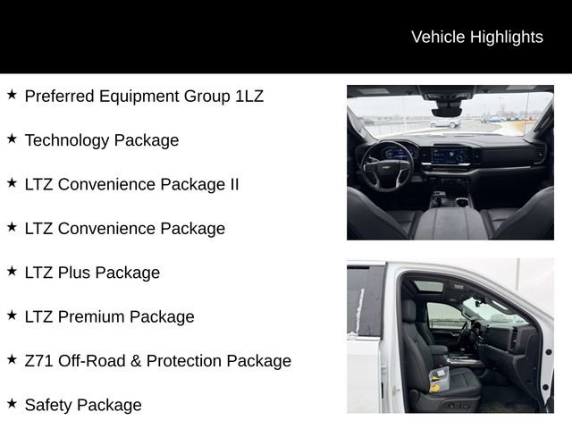 Used 2023 Chevrolet Silverado 1500 LTZ w/ LTZ Premium Package image 12