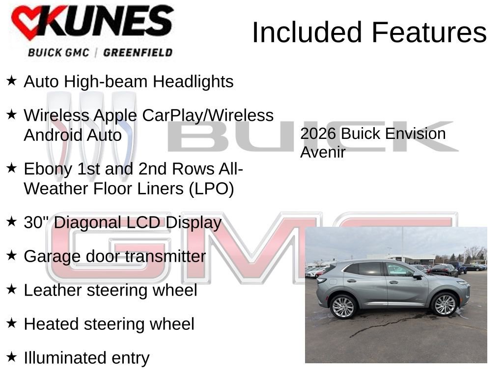 New 2026 Buick Envision Avenir image 4