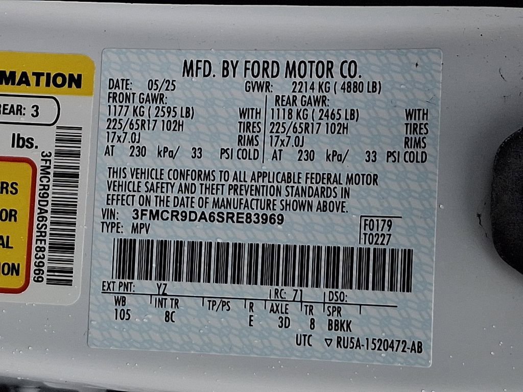 Certified 2025 Ford Bronco Sport Badlands image 28