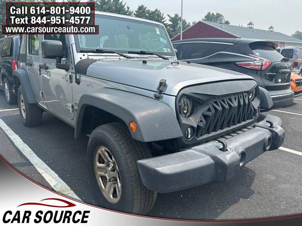 Used 2017 Jeep Wrangler Unlimited Sport w/ Connectivity Group AWD/4WD image 1
