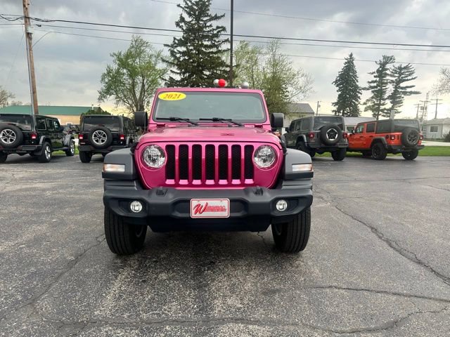 Used 2021 Jeep Wrangler Unlimited Sport image 2