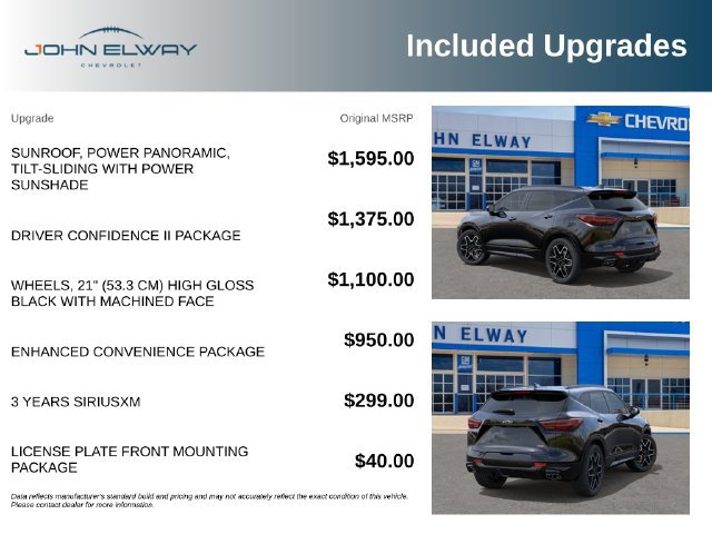 New 2026 Chevrolet Blazer RS w/ Driver Confidence II Package AWD/4WD image 2