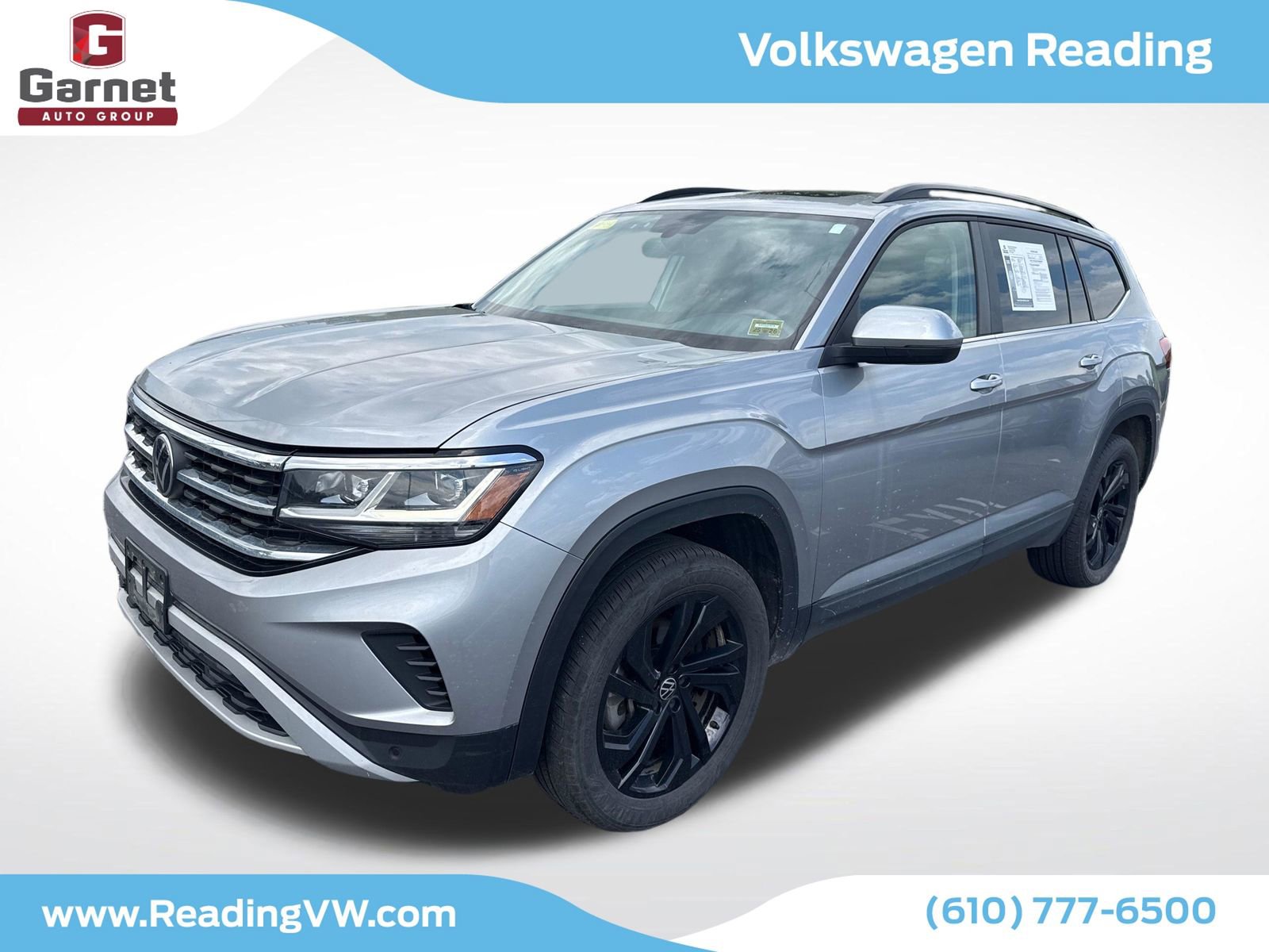 Used 2023 Volkswagen Atlas SE w/ Panoramic Sunroof Package