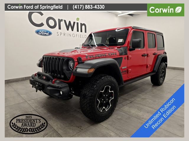 Used 2020 Jeep Wrangler Unlimited Rubicon w/ Quick Order Package 28Y Recon AWD/4WD image 1